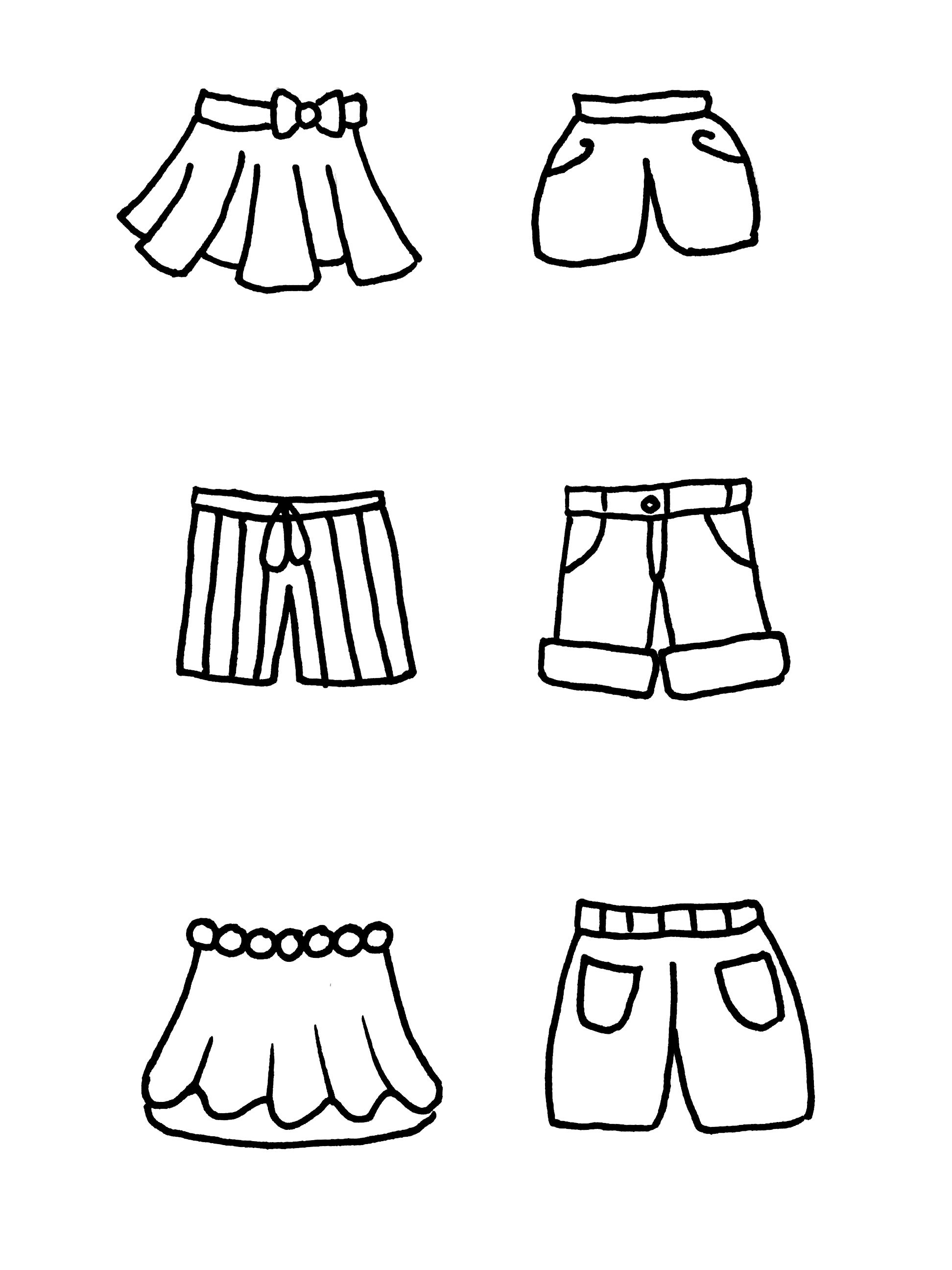 熱乎乎的~原創(chuàng)卡通服裝衣服簡筆畫卡通畫手賬素材來啦! 作者(